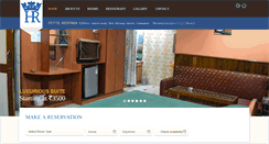 Desktop Screenshot of hotelreshma.com